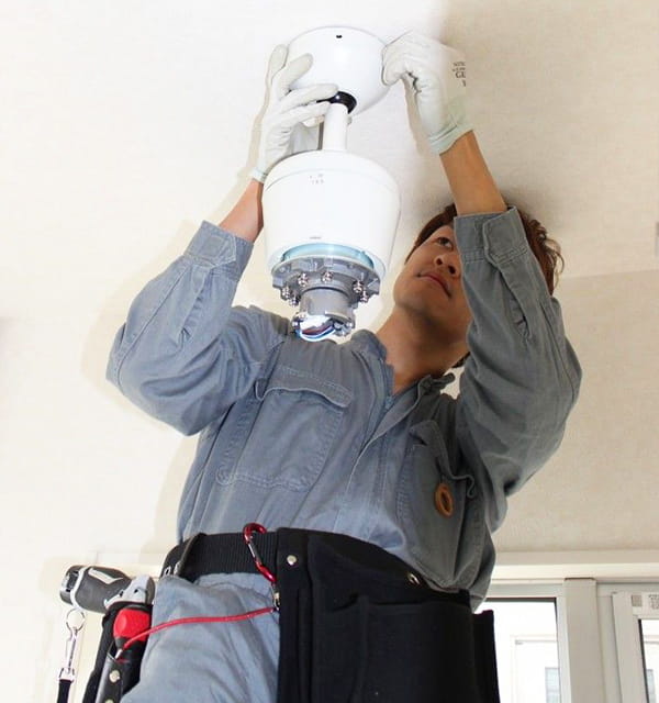 シーリングファン専門店ファズー 取付工事