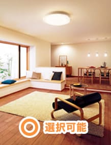 暖かい光（電球色）