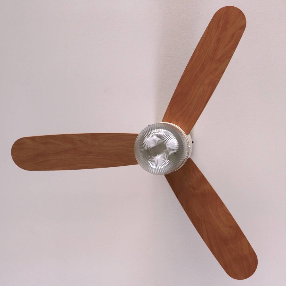 JE-CF016-BK + LED133WW / LED133CWF,JAVALO ELF Nordic（ノルディック）Collection  LED 電球色/昼白色 3灯 軽量 Life on Products(ライフオンプロダクツ)製シーリングファンライト