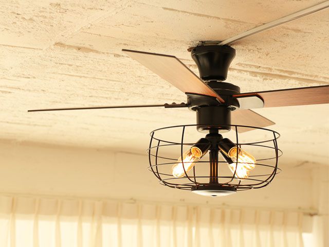 JE-CF002V + LD2621 / ,JAVALO ELF VINTAGE（ヴィンテージ）Collection  Life on Products(ライフオンプロダクツ)製シーリングファンライト【生産終了品】