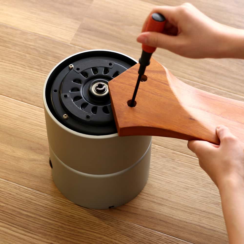 JE-CF025D,JAVALO ELF Modern Collection DCモーター REAL wood blades  大風量 軽量 Life on Products(ライフオンプロダクツ)製シーリングファン