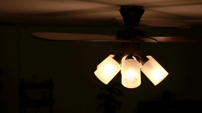 JE-CF015BR + LED133WW / LED133CWF,JAVALO ELF Modern Collection LED 電球色/昼白色 6灯 軽量 Life on Products(ライフオンプロダクツ)製シーリングファンライト