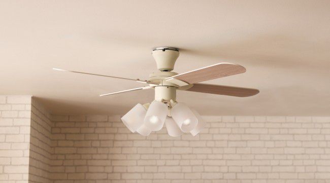 JE-CF015WH + LED133WW / LED133CWF,JAVALO ELF Modern Collection LED 電球色/昼白色 6灯 軽量 Life on Products(ライフオンプロダクツ)製シーリングファンライト