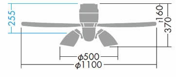 DP-37456 + DP-37611L DAIKO(ダイコー)製シーリングファンライト【生産終了品】
