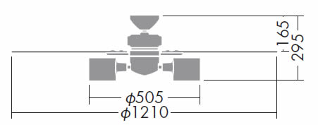 DCH-36595L DAIKO(ダイコー)製シーリングファンライト【生産終了品】