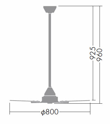 DP-38024E + DP-37652 DAIKO(ダイコー)製シーリングファン【生産終了品】