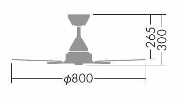 DP-38024E DAIKO(ダイコー)製シーリングファン【生産終了品】