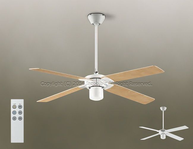 DP-38028E + DP-37586 傾斜対応 軽量 DAIKO(ダイコー)製シーリングファン