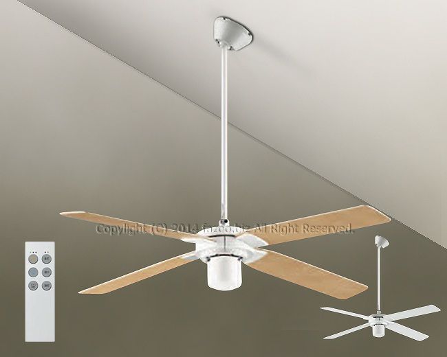 DP-38028E + DP-37587 傾斜対応 軽量 DAIKO(ダイコー)製シーリングファン