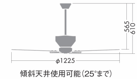 DP-40331YE,[間接光タイプ] DAIKO(ダイコー)製シーリングファン【生産終了品】