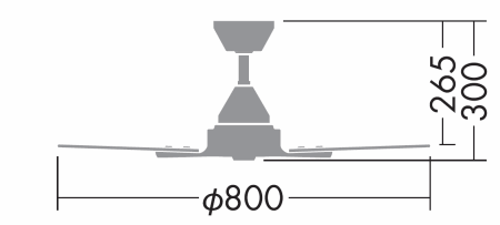 DP-40332E DAIKO(ダイコー)製シーリングファン【生産終了品】