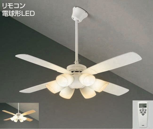 YCF-102W4SS/YCF-102W + P40W DAIKO(ダイコー)製シーリングファンライト【生産終了品】