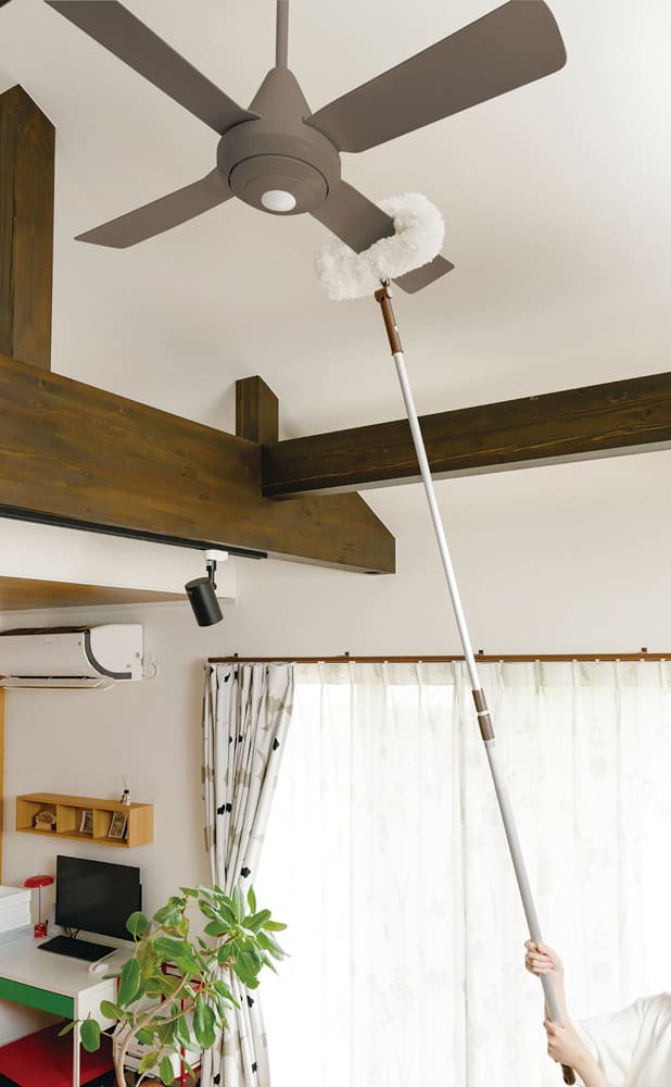 LL587,高所モップ アズマ工業製シーリングファン オプション単体