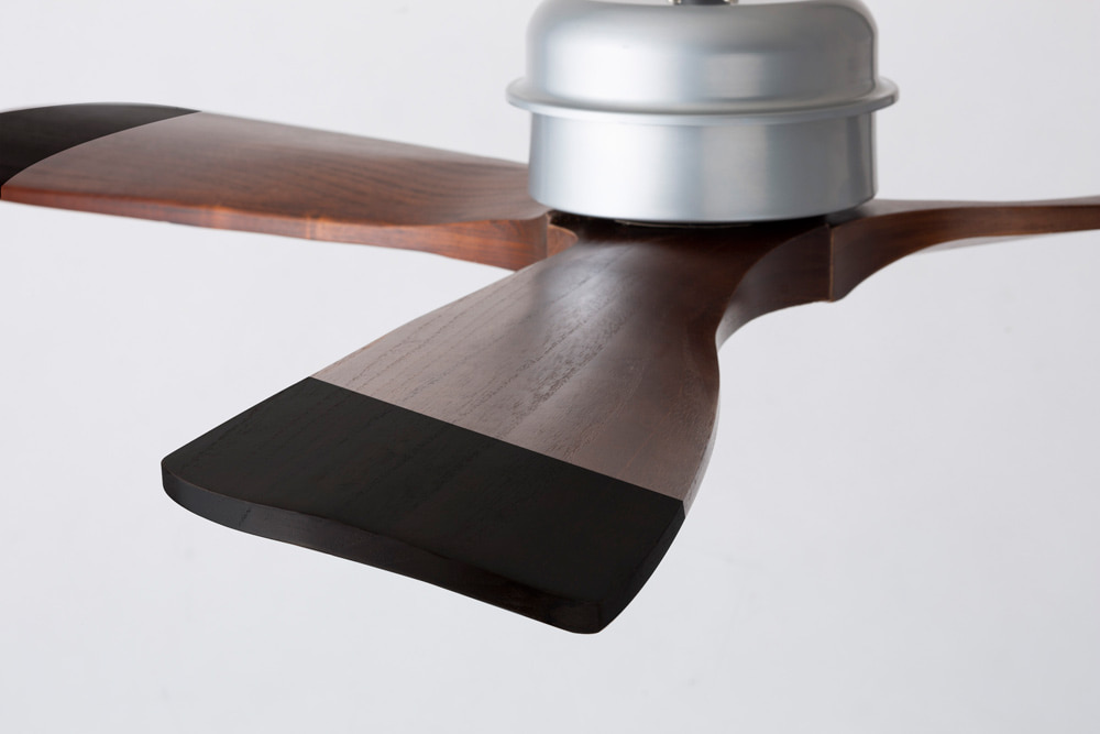 CF-005DCWALL,BASQUE(バスク) CEILING FAN WAL/BKACK 軽量 HERMOSA(ハモサ)製シーリングファン