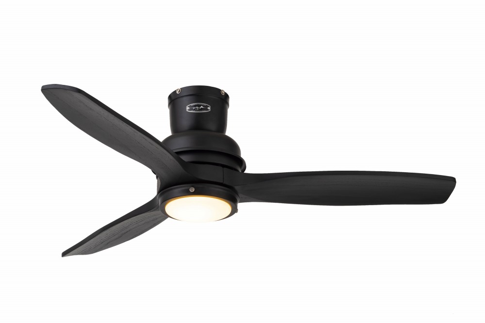 CF-006DCBK ,BAR WOOD CEILING FAN  LED 電球色 1灯 薄型 軽量 HERMOSA(ハモサ)製シーリングファンライト