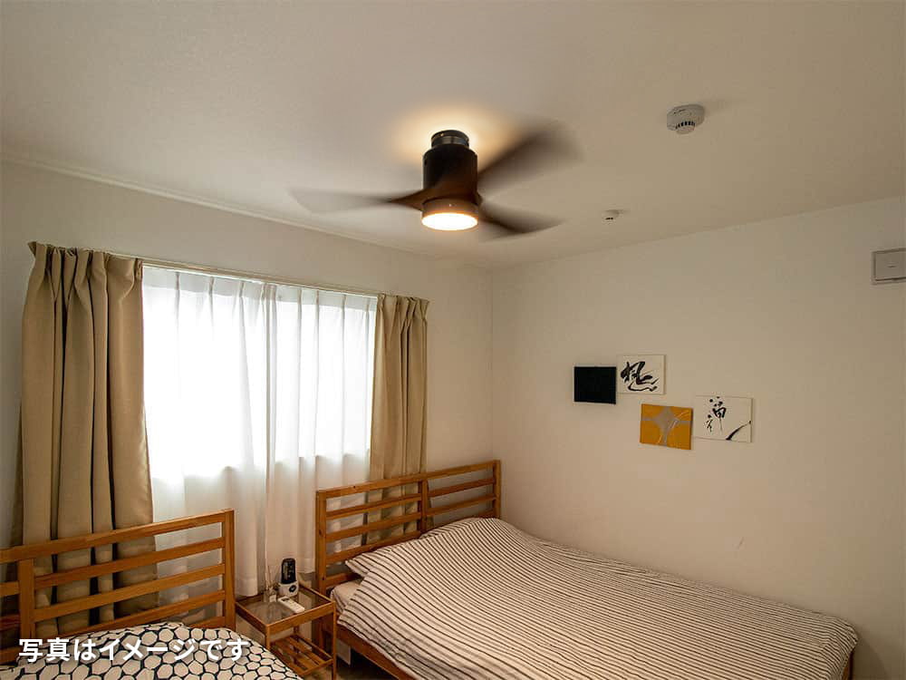 IF0260L-BK,FAZOO  FAN 常夜灯つき 大風量 LED 調光  1灯 薄型 軽量 FAZOO(ファズー)製シーリングファンライト