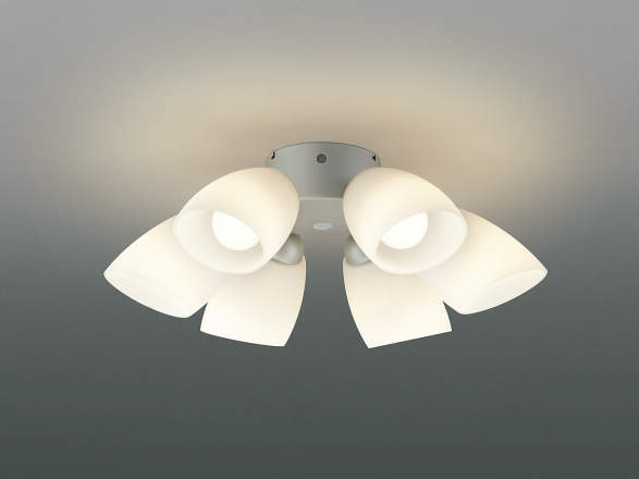 AA41899L / AA41899L(N),6灯灯具単体 KOIZUMI(コイズミ)製シーリングファン オプション単体【生産終了品】