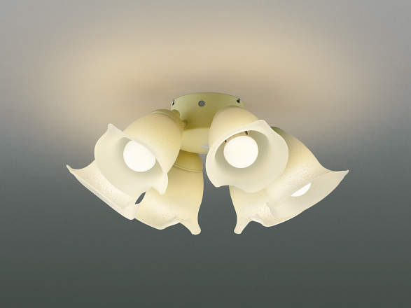 AA41905L / AA41905L(N),6灯灯具単体 KOIZUMI(コイズミ)製シーリングファン オプション単体【生産終了品】