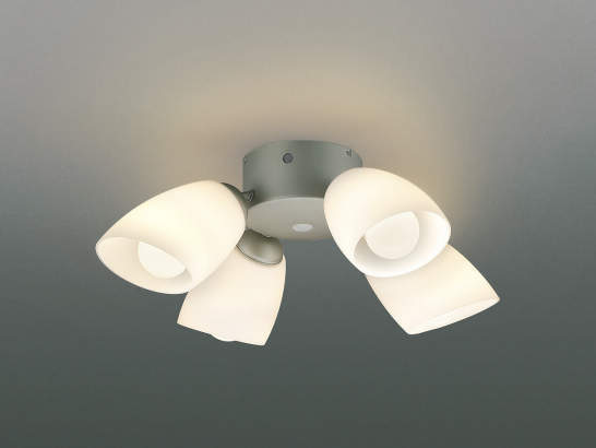 AA43195L / AA43195L(N),4灯灯具単体 KOIZUMI(コイズミ)製シーリングファン オプション単体【生産終了品】