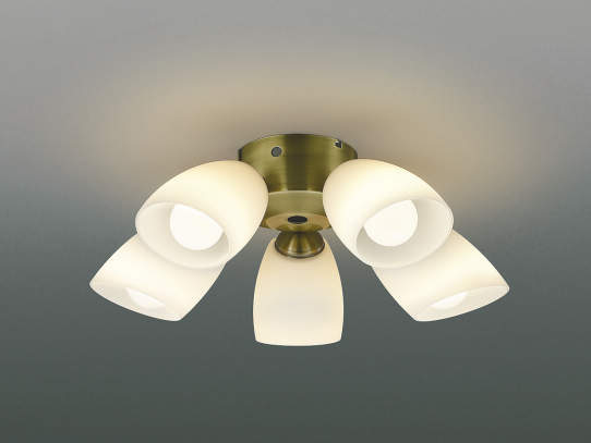 AA43196L / AA43196L(N),5灯灯具単体 KOIZUMI(コイズミ)製シーリングファン オプション単体