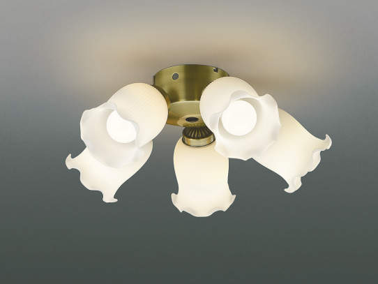 AA43198L / AA43198L(N),5灯灯具単体 KOIZUMI(コイズミ)製シーリングファン オプション単体【生産終了品】