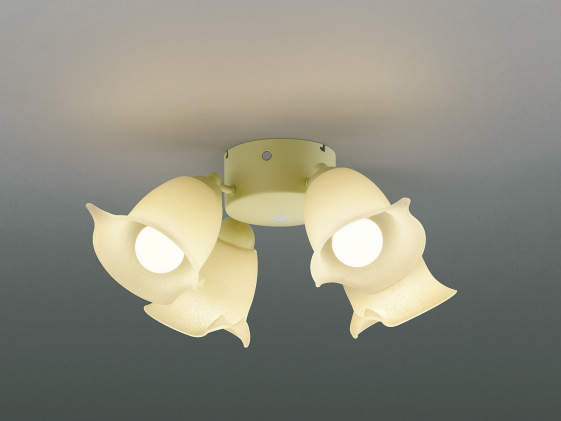 AA43201L / AA43201L(N),4灯灯具単体 KOIZUMI(コイズミ)製シーリングファン オプション単体【生産終了品】