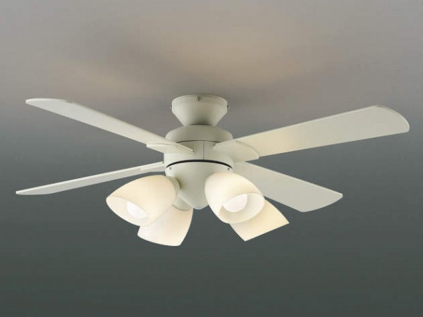 AM43212L / AM43212L(N) LED 電球色/昼白色 4灯 薄型 軽量 KOIZUMI(コイズミ)製シーリングファンライト