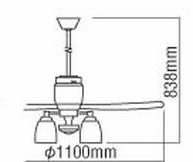 AEE595029 + AAE590181 + AEE590022 + AEE590184 KOIZUMI(コイズミ)製シーリングファンライト【生産終了品】