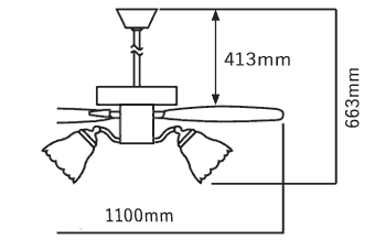 AM40384E + AA40379L + AE40389E KOIZUMI(コイズミ)製シーリングファンライト【生産終了品】