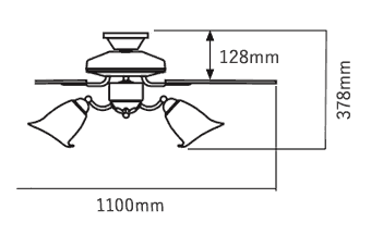 AM40383E + AA43198L / AA43198L(N) KOIZUMI(コイズミ)製シーリングファンライト【生産終了品】