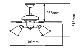 AM40384E + AA41903L / AA41903L(N) KOIZUMI(コイズミ)製シーリングファンライト【生産終了品】