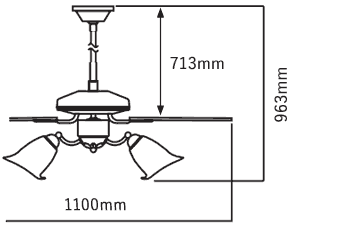 AM40384E + AA43199L / AA43199L(N) + AEE590128 KOIZUMI(コイズミ)製シーリングファンライト【生産終了品】