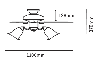 AM40383E + AA43199L / AA43199L(N) + AE40392E,羽根デザイン(ラタン柄) KOIZUMI(コイズミ)製シーリングファンライト【生産終了品】