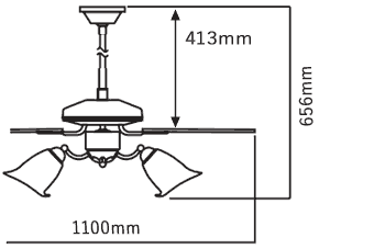 AM40386E + AA40381L + AE40390E + AE40392E KOIZUMI(コイズミ)製シーリングファンライト【生産終了品】
