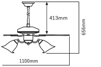 AM40386E + AA40381L + AE40390E + AE40393E KOIZUMI(コイズミ)製シーリングファンライト【生産終了品】