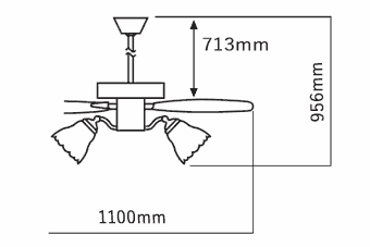AM40386E + AA40382L + AEE590240 + AE40393E KOIZUMI(コイズミ)製シーリングファンライト【生産終了品】