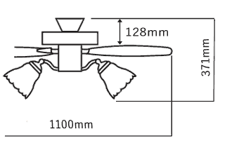 AM40385E + AA43200L / AA43200L(N) + AE40392E KOIZUMI(コイズミ)製シーリングファンライト【生産終了品】
