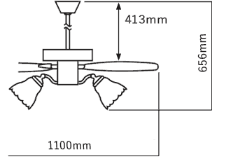 AM40386E + AA43201L / AA43201L(N) + AE40390E + AE40393E KOIZUMI(コイズミ)製シーリングファンライト【生産終了品】