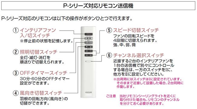 AEE695077 + AEE590240 KOIZUMI(コイズミ)製シーリングファン【生産終了品】