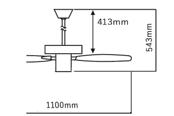 AM40386E + AE40390E KOIZUMI(コイズミ)製シーリングファン【生産終了品】