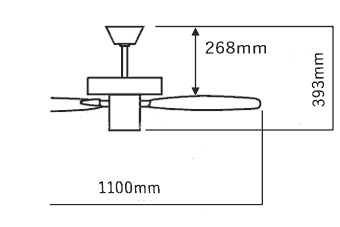 AM40386E + AE40392E,羽根変更モデル(デザイン：ラタン柄) 大風量 傾斜対応 軽量 KOIZUMI(コイズミ)製シーリングファン