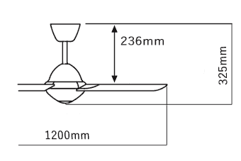 AM44847E,壁コントローラ式  大風量 傾斜対応 軽量 KOIZUMI(コイズミ)製シーリングファン