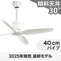 即日発送 大風量 傾斜対応 軽量 オーデリック製シーリングファン