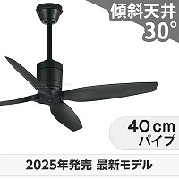 大風量 傾斜対応 軽量 オーデリック製シーリングファン【OOC022