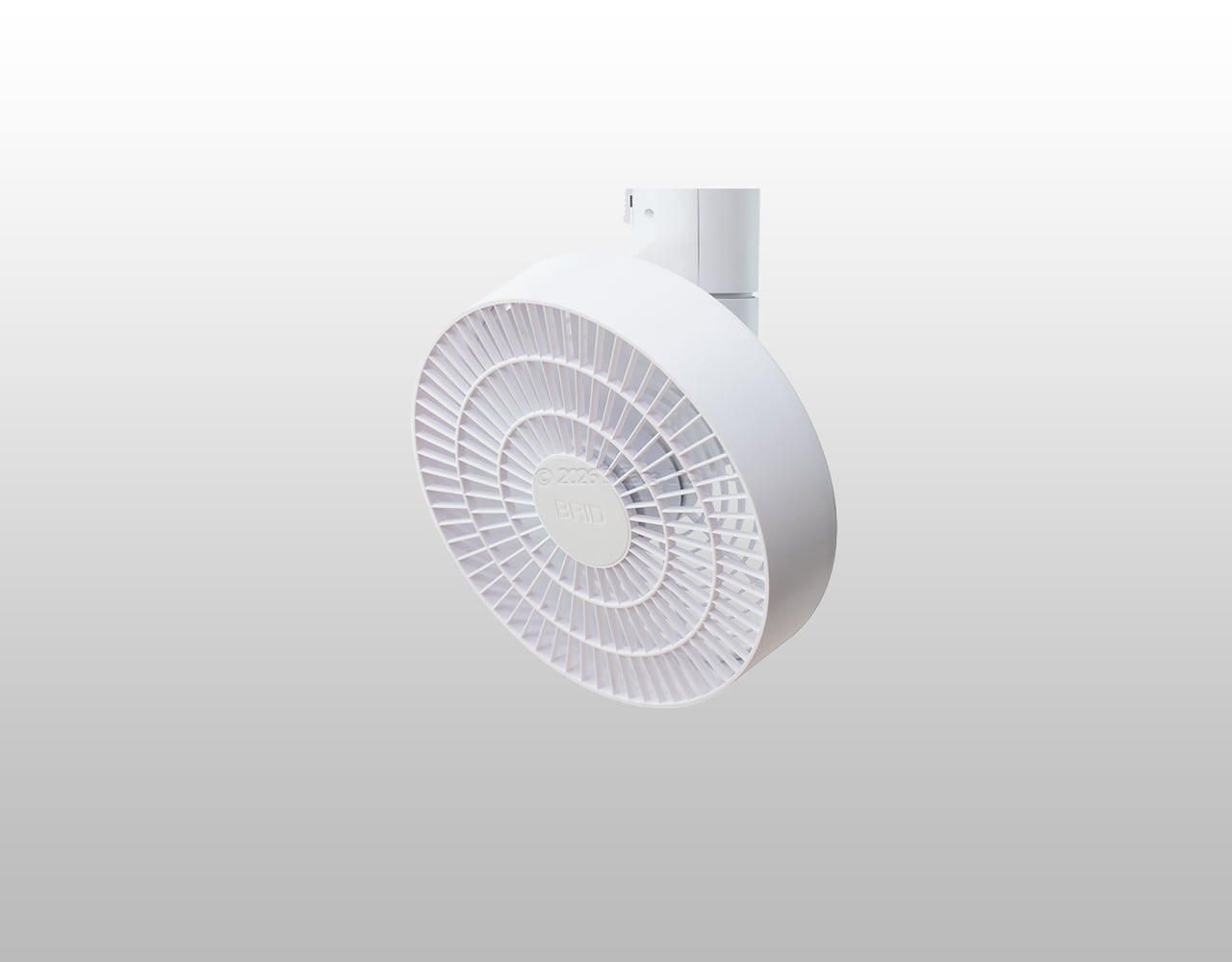 #003431(WH),DUCT RAIL FAN 3D 小型 軽量 BRID(ブリッド)製シーリングファン