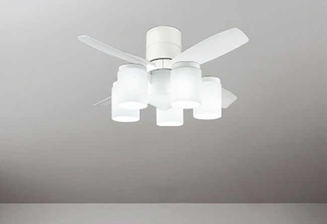 WF498 + WF493L / WF493N ODELIC(オーデリック)製シーリングファンライト【生産終了品】