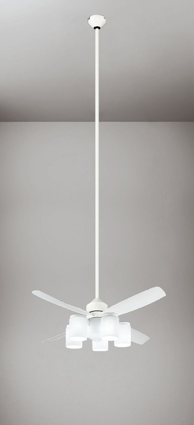 WF492 + WF493L / WF493N + WF595 ODELIC(オーデリック)製シーリングファンライト【生産終了品】