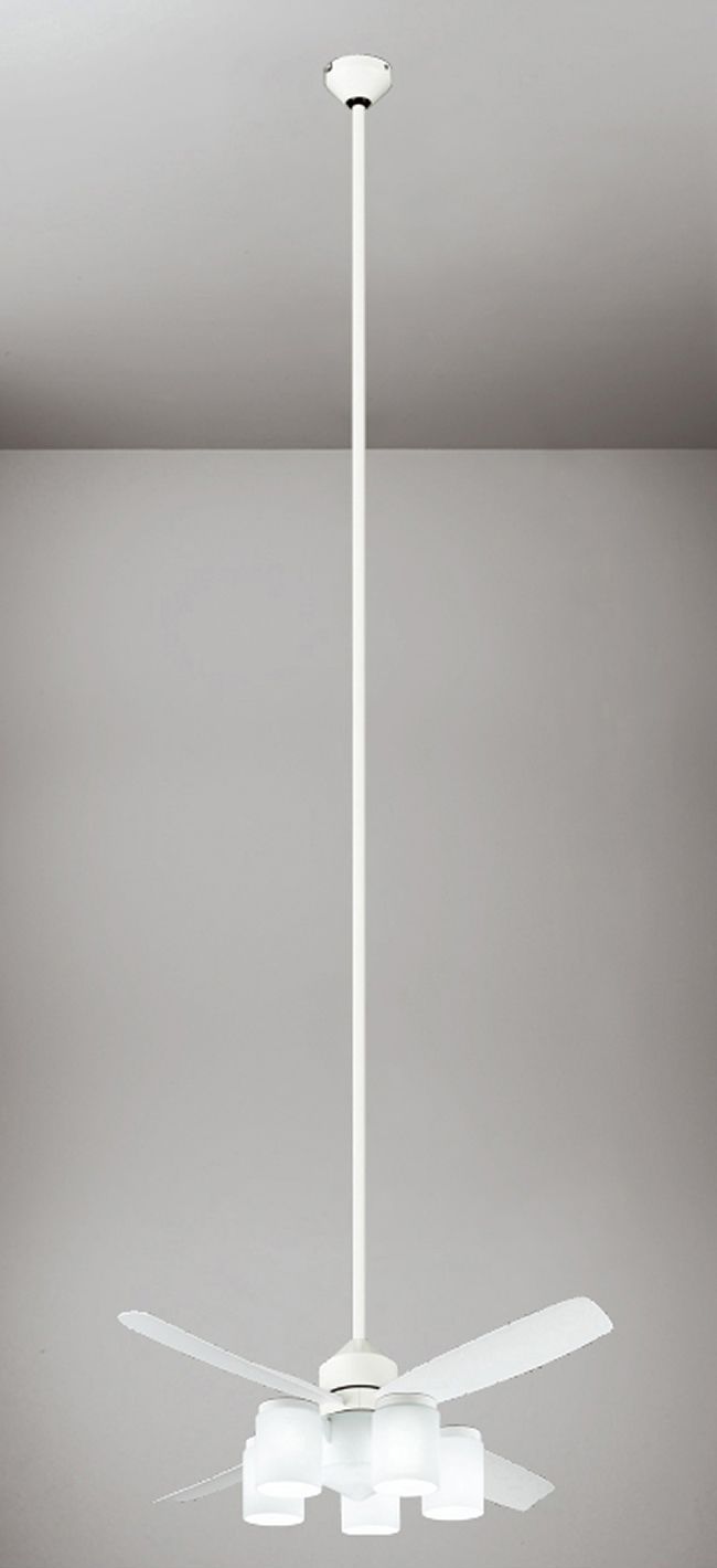 WF492 + WF493L / WF493N + WF596 ODELIC(オーデリック)製シーリングファンライト【生産終了品】