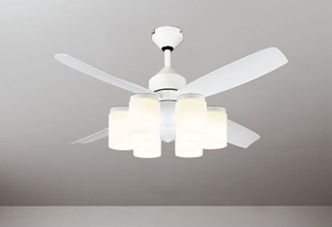 WF492 + WF494LD / WF494ND ODELIC(オーデリック)製シーリングファンライト【生産終了品】