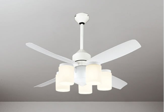 WF492 + WF493LD / WF493ND + WF591 ODELIC(オーデリック)製シーリングファンライト【生産終了品】